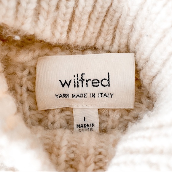 *SOLD* NWOT Wilfred Turtleneck Knit Sweater - Picture 3 of 15